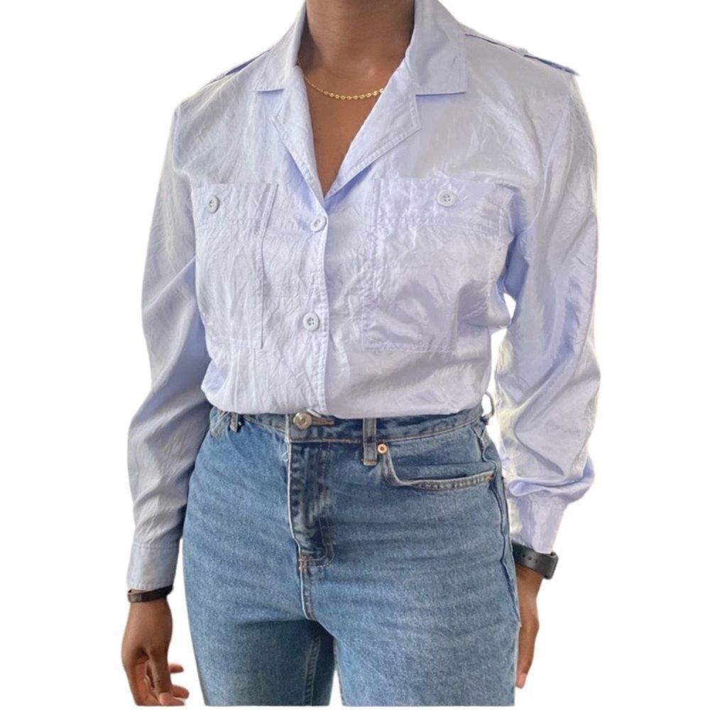 JOSEPHINE Vintage Collared Blouse